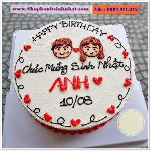 Bánh Sinh Nhật Hoạt Hình - IP10